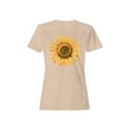 thumbnail image 1 of Sunflower Design Women's T-shirt, 1 of 3