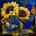 thumbnail image 1 of ZHUDENGXJL Sunflower Diamond Art and Craft Kit, 1 of 6