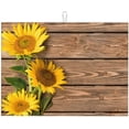 thumbnail image 1 of Sunflower Dish Drying Mat for kitchen Counter Large Microfiber Dish Drying Mat for Dishes Absorbent Reversible Kitchen Dish Drying Pad Rack Mat 18x24 Inch, 1 of 8