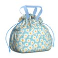 thumbnail image 1 of Sunflower Drawstring Lunch Bag Women - Drawstring Lunch Bag Insulated for Work Office - Stain-Resistant Large Lunchbags for Women with Multi-Pockets, 1 of 6