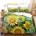 thumbnail image 1 of Sunflower Duvet Cover Set,Bedding Set for Kids and Adult, Home Decor, King Size, 1 of 4