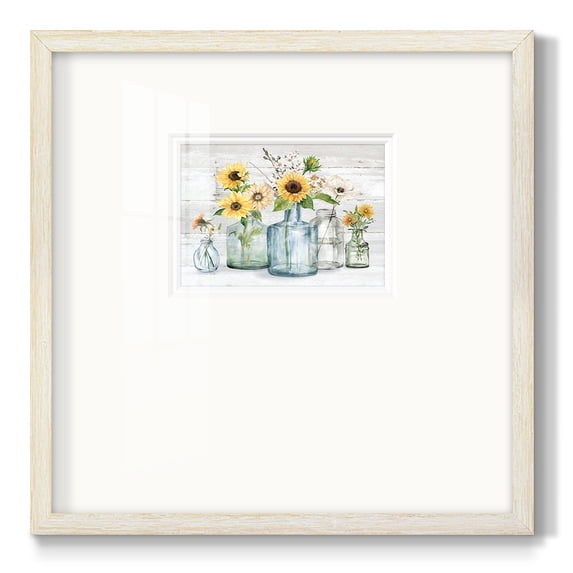 Sunflower ExtravaganzaPremium Framed Print