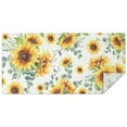 thumbnail image 1 of Sunflower Farmhouse Wildflower Rustic Table Cloth,Wrinkle Free Table Cover with Polyester,Waterproof Reusable Tableclothes for Home Decor Summer Spring Picnic Dining Holiday (Rectangle,60x120inch), 1 of 6