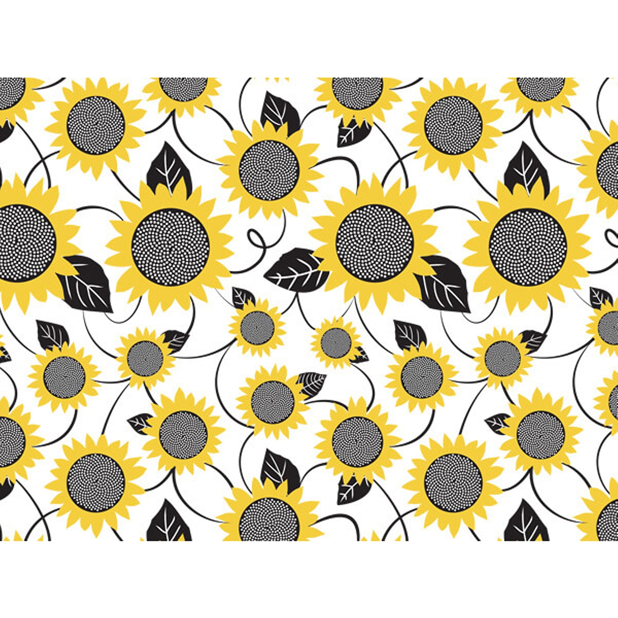Sunflower Fields Tissue Paper, 20in. X 30in. Sized Sheets - 120 Sheets (p1411)