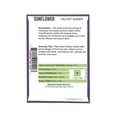 Sunflower Flower Garden Seeds Velvet Queen 2 g Packet Annual