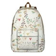 thumbnail image 1 of Sunflower Flowers Print Backpack for School College Work, Roomy Bookbag with Laptop Compartment, Durable Unisex Design for Daily Commute and Travel, Wonderful Gift for Students Professionals, 1 of 5