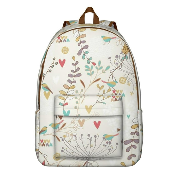 Sunflower Flowers Print Backpack for School College Work, Roomy Bookbag with Laptop Compartment, Durable Unisex Design for Daily Commute and Travel, Wonderful Gift for Students Professionals