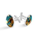 thumbnail image 1 of Sunflower Formal Attire Accessories Set: Cufflinks, Shirt Clip, Cufflink - Suitable for Business Attire - Made of Stainless Steel - Ideal for Business Meetings or Special Occasions, 1 of 6