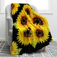 thumbnail image 1 of Sunflower Gifts Blanket for Women Girls, Sunflowers Decor Gifts for Sunflower Lovers Adult Kids, Christmas Birthday Valentine''s Day Sunflower Throw Decoration for Home Living Room Bed Couch, 1 of 6