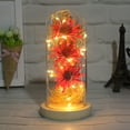 thumbnail image 1 of Sunflower Gifts in with LED Light Strip, Fake Flowers for Decoration, for Sunflower Decor, Gift for Women on Valentine's Day Anniversary Mother's Day Thanksgiving Christmas - Rose Red, 1 of 1