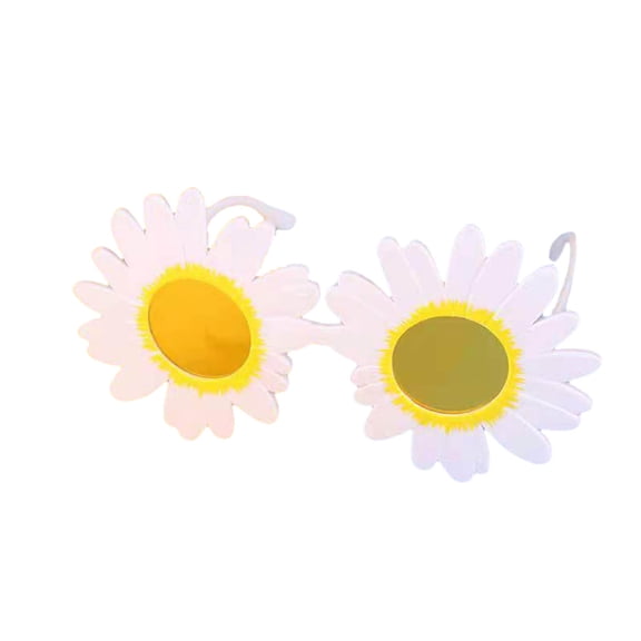 Sunflower Glasses Lightweight Sunglasses Funny Party Props for Children Adults Outdoor Performance