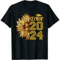 thumbnail image 1 of Sunflower Graduation Senior Class of 2024 Graduate T-Shirt, 1 of 4
