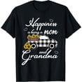 thumbnail image 1 of Sunflower Grandma Shirt Happiness is being a Mom and Grandma T-Shirt, 1 of 2