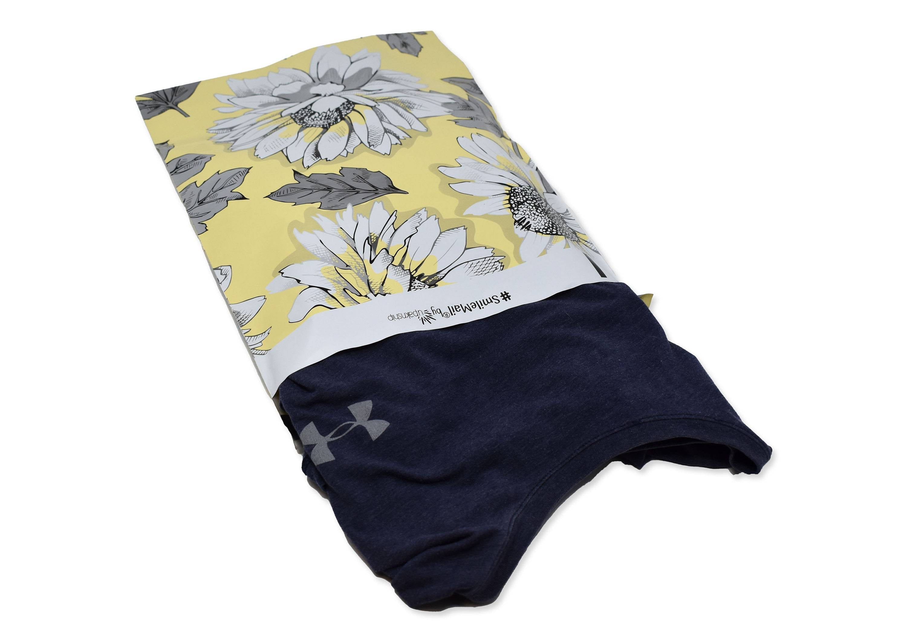 Sunflower Harvest Design Poly Mailers, Summer, Fall, Spring Pattern ...