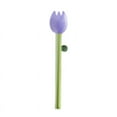 thumbnail image 1 of Sunflower Ice Cream Stirring Spoon | Cute Long Handle Borosilicate Glass Beverage Stirrer | Cocktail Drink Sticks for Coffee, Lemonade, Iced Tea | Includes 1 Stirring Spoon, 1 of 2