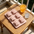 thumbnail image 1 of Sunflower Ice Mold 6 Cavities Summer Ice Cube Tray Floral Baking Mold Flower Ice Ball Maker for Beverages Drinks Bar Party Decor, 1 of 4