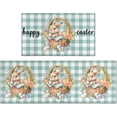 thumbnail image 1 of Sunflower Kitchen Decor Rug Set 2 Pieces Waterproof Runner Rugs Washable Apply to Kitchen Sink or Laundry, Sunflower Decorations Indoor Floor Mat 17"x47"+17"x30", 1 of 6