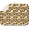 thumbnail image 1 of Sunflower Kitchen Dish Drying Pad, 18x24 Inch Microfiber Rack Mat, Foldable and Absorbent Floral Surface for Counter or Table, 1 of 5