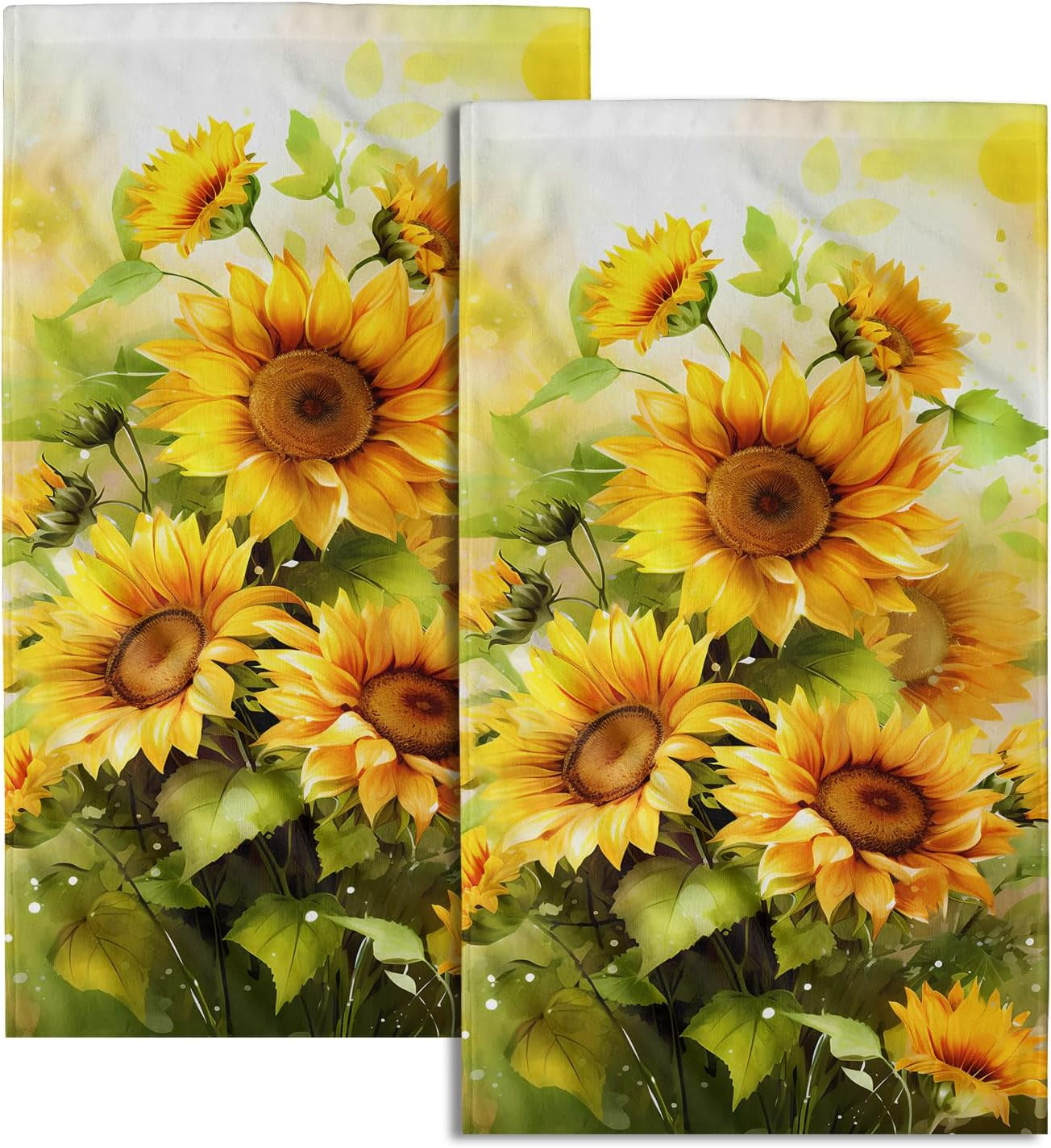 Sunflower Hand Towels 2pc