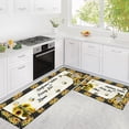 thumbnail image 1 of Sunflower Kitchen Rugs Kitchen Mats for Floor 2 Piece, Anti Fatigue Floor Mat for Kitchen, Kitchen Floor Mats for in Front of Sink and Kitchen Matt for Standing for Kitchen Decor 17"X30"+17"X47", 1 of 1