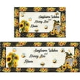 thumbnail image 1 of Sunflower Kitchen Rugs Kitchen Mats for Floor 2 Piece, Anti Fatigue Floor Mat for Kitchen, Kitchen Floor Mats for in Front of Sink and Kitchen Matt for Standing for Kitchen Decor 17"X30"+17"X47", 1 of 6