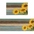 thumbnail image 1 of Farmhouse Kitchen Rugs and Mats Set of 2 Rustic Lodge Bear Kitchen Rugs Non Slip Super Absorbent Kitchen Mat for Sink Waterproof Runner Rug for Laundry Room 17"x 48"+17x30, 1 of 6