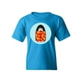 thumbnail image 1 of Sunflower Kokeshi Doll T-Shirt Juniors -Image by Shutterstock,  Small, 1 of 4