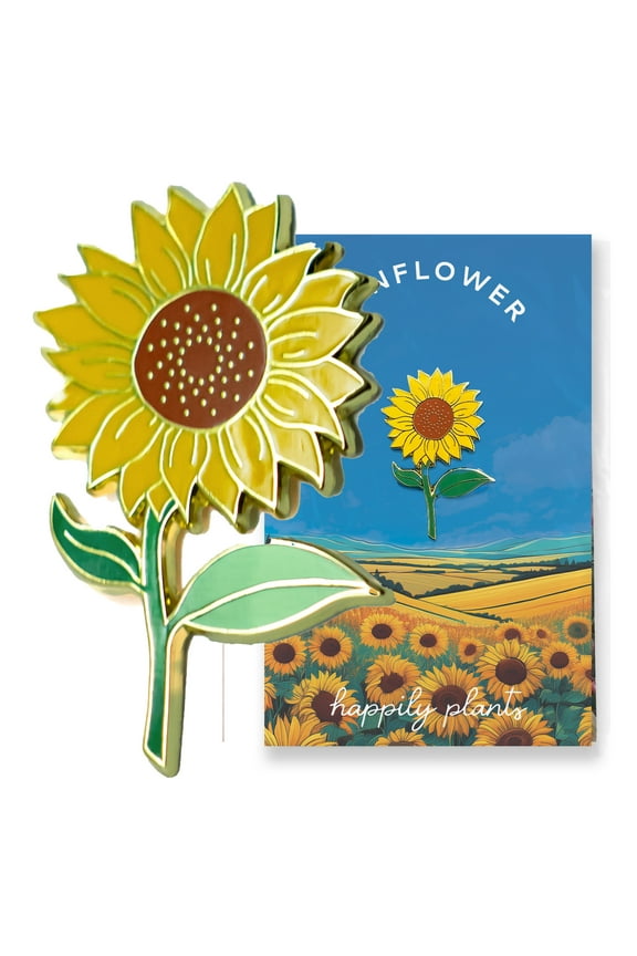 Sunflower Lapel Pin Brooch, Sunflower Gifts Women, Sunflower Accessories for Backpack