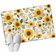 thumbnail image 1 of Sunflower Large Area Rugs for Bedroom Living Room, Soft Non Slip Carpet Bedside Rug, Farmhouse Spring Summer Botanical Rectangular Floor Cover Kitchen Accent Rug 2'x3' for Dining Room/Office, 1 of 9