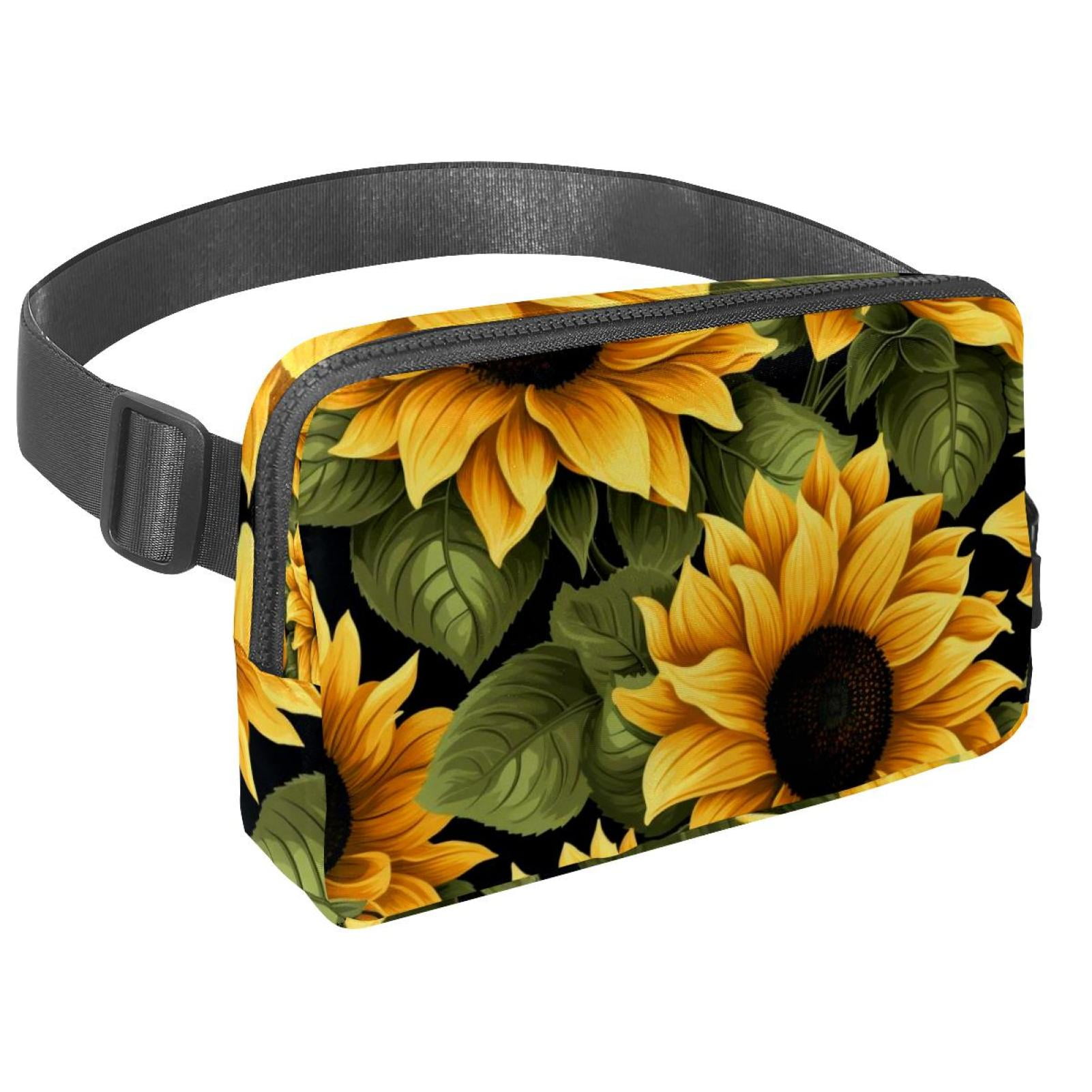 Sunflower Lightweight Adjustable Waist Bag Fanny Pack with Extension Strap Unisex Walmart