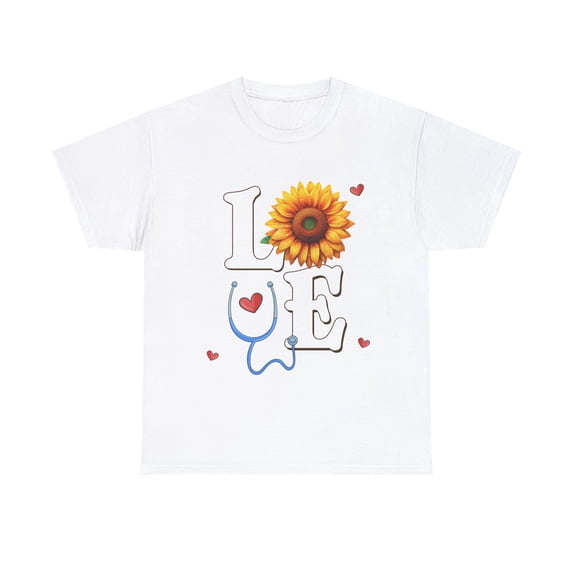Sunflower Lovers Nurse Life Shirt, Nursing Graduation Shirt ID-0315-LASH