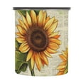 thumbnail image 1 of Sunflower on Magzine Airtight Coffee Bean Canister 30oz Food Storage Containers with Lids For Gournd, Tea, Sugar, Flour, Rice, Cereal, Candy Cookie Jar, 1 of 8