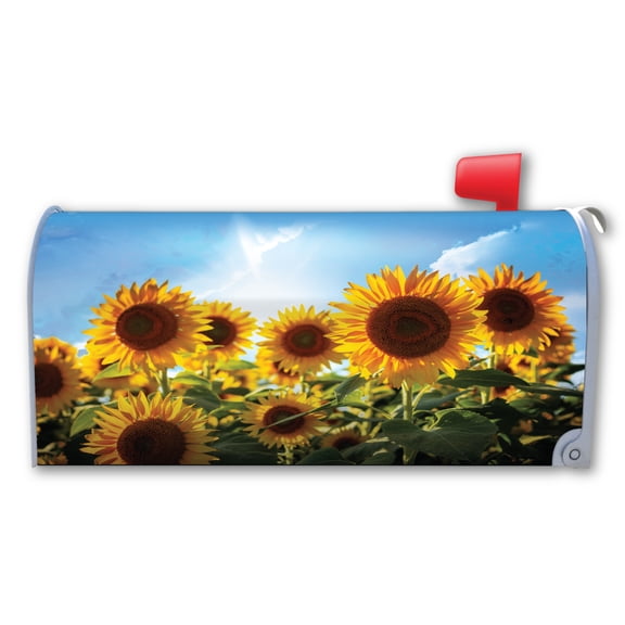 Sunflower Mailbox Cover Magnet