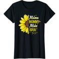 thumbnail image 1 of Sunflower Mama Mommy Mom Bruh Mothers Day T-Shirt, 1 of 3