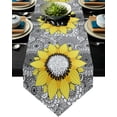 thumbnail image 1 of Sunflower Mandala Table Runner Country Wedding Decoration Tablecloth Table Flag Placemat Dust Cover Table Mat For Home, 1 of 5