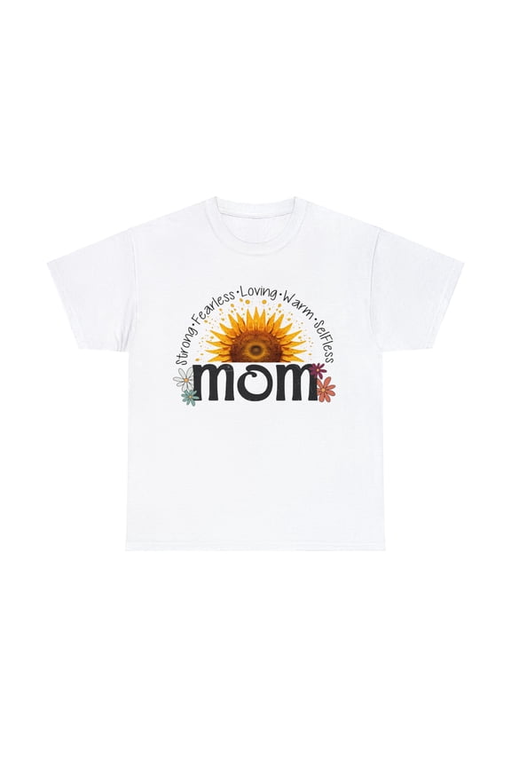 Sunflower Meaning of mom, strong, loving,mothers day mom shirt ID-0131-GRVU