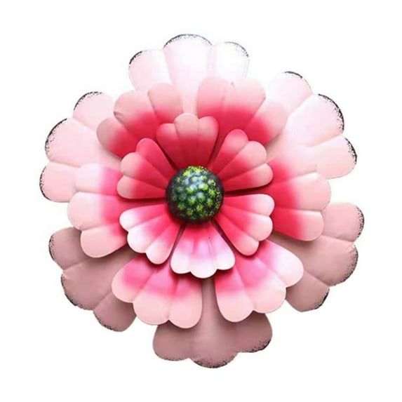 Sunflower Metal Flowers Wall Decor Metal Wall Art Decorations Hanging For Indoor Outdoor Home Kitchen Bedroom Garden