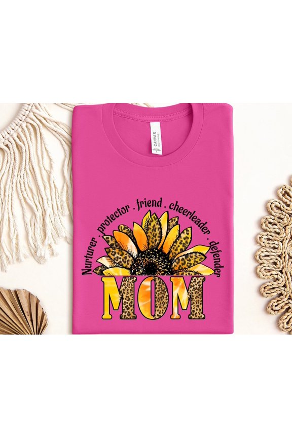 Sunflower Mom ShirtBlessed Mama Shirt Mom Life Shirt Mother TShirt Cute Mom Shirt Cute Mom