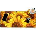 thumbnail image 1 of Sunflower Mouse Pad 24x12 Desk Pad XL Mousepad Gaming Desk Mat for Desktop Extended Computer Mat Large Mouse Pads for Wireless Mouse Office Laptop Accessories Gift, 1 of 7