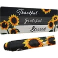 thumbnail image 1 of Sunflower Mouse Pad XL, Extended Large Gaming Mouse Pad, Lavender Sunflower Mousepad, Floral Long Big Desk Mouse Mat, Sunflower Decor Stuff Accessories, 31.5 X 11.8 Inch, 1 of 6