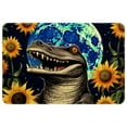 thumbnail image 1 of Sunflower Non-Slip Polyester Indoor/Outdoor Carpet Game Mat Bath Rugs Machine Washable, 1 of 6