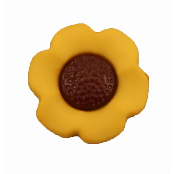 Sunflower Novelty Button - 100 Buttons - Buttons Galore