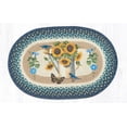 thumbnail image 1 of Sunflower Oval Rugs, 1 of 2