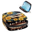 thumbnail image 1 of Sunflower Pad Bag Period Pouch Travel Pouch Women Small Stationary Pouch with Zipper Compartments for Sanitary Napkins, 1 of 6