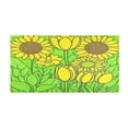 thumbnail image 1 of Sunflower Pattern Design 39x20" Bath Mat Carpet, Absorbent and Non-Slip for Kitchen or Bathroom, Quick-Drying, 1 of 8