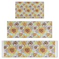 thumbnail image 1 of Sunflower Pattern Kitchen Rugs Sets Of 3,Kitchen Runner Rugs Non Skid Washable,Decorative Kitchen Floor Mats for Kitchen,Sink,Laundry,17"x30"+ 17"x47" + 17"x59", 1 of 6