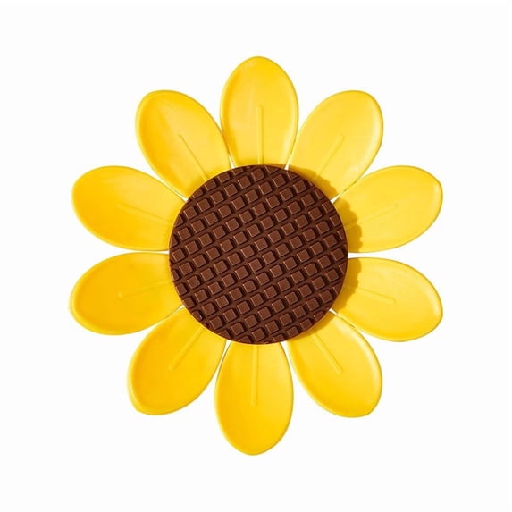 Sunflower Petal Magnetic Snack Bag Clip, Fridge Magnet Note Holder and Food Sealer for Chips Coffee Bags, Strong Magnet Attaches to Metal Surface, Multi-Function Kitchen Countertop Decor, 2-Pack