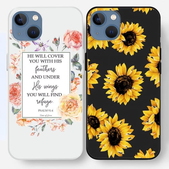 Sunflower Phone Case For iPhone 13 12 11 Pro Max Back Cover For iphone 11 11pro Xs Max X XR 6 6S 8 7 Plus 5 SE 2020 TPU Fundas