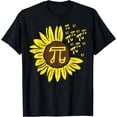 thumbnail image 1 of Sunflower Pi Day Cute Floral Flower 314 Math Pun Women Girls T-Shirt, 1 of 4