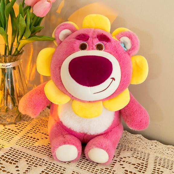 Sunflower Plush Toy Strawberry Scented Bear Kids Comfort Doll Birthday Festival Gift For Girls Children 23-40cm